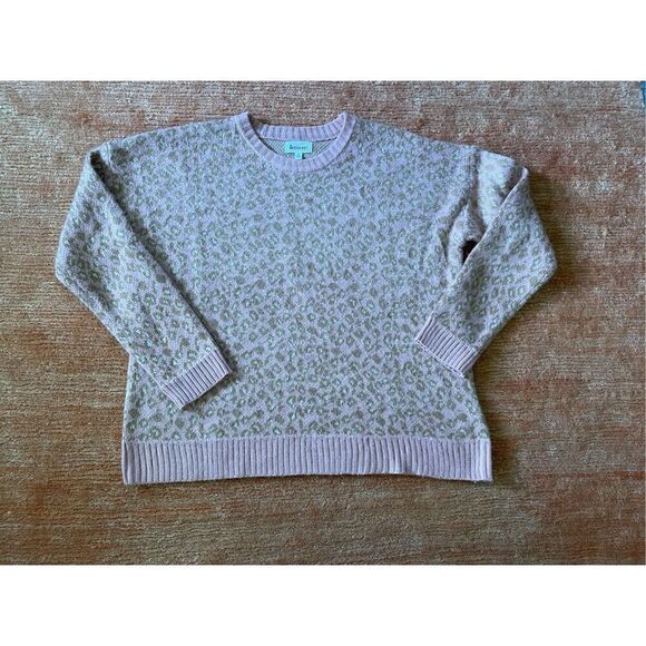 &MERCI 100% mohair animal print sweater. S - Picture 2 of 8
